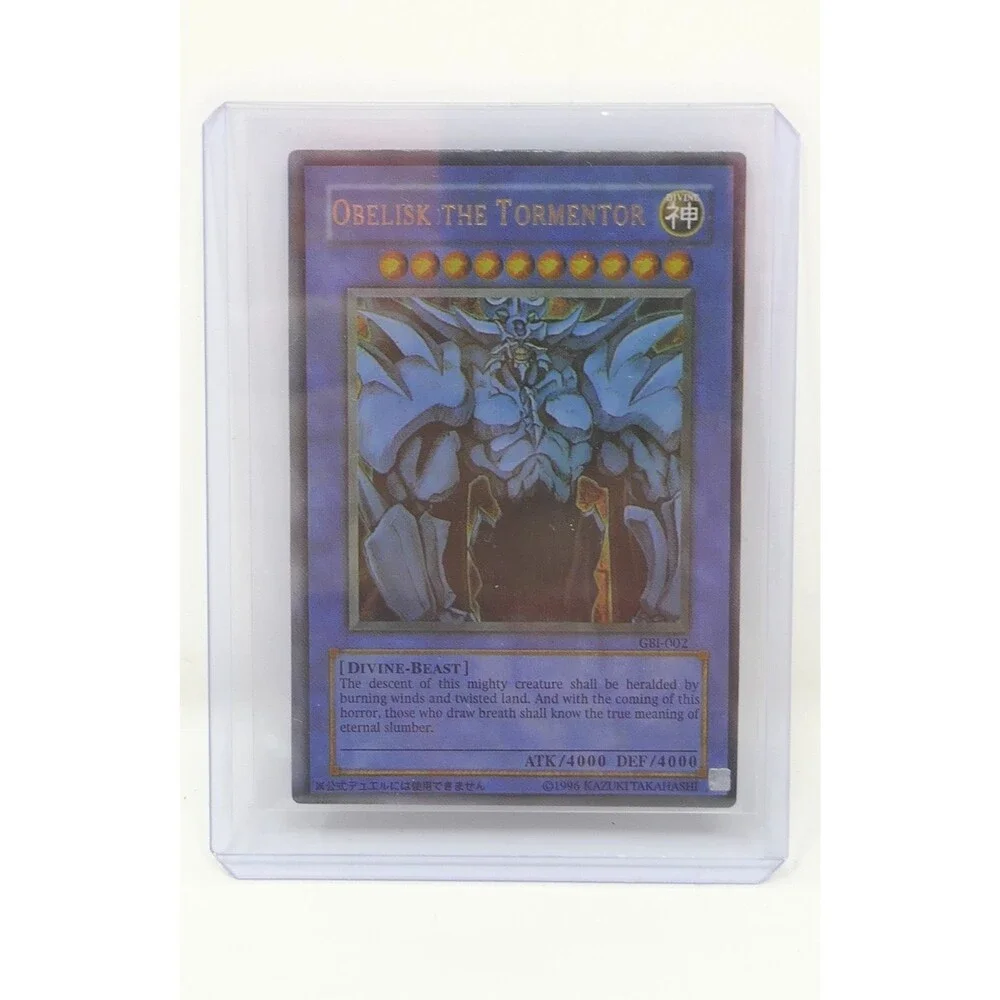 Yu-Gi-Oh 1996 Obelisk The Tormentor Blue Back Card GB1-002